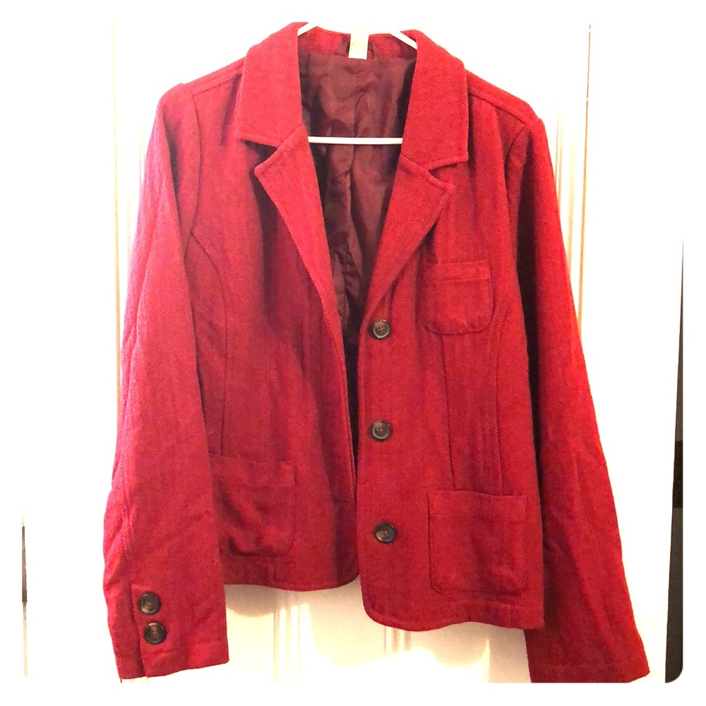 Blazer. Red.